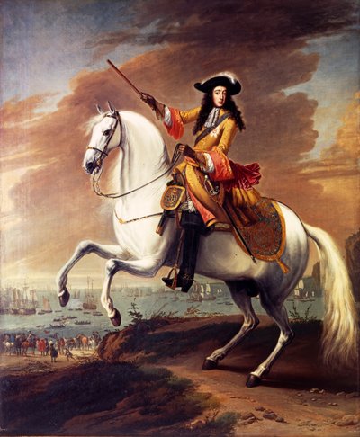 III. Vilmos partraszállása Brixhamben, Torbay, 1688. november 5. alkotó: Jan Wyck