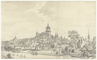 Kilátás Kleve-ra alkotó: Jan de Beijer