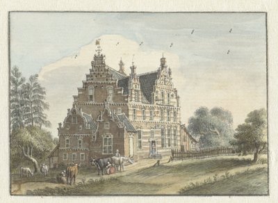 A House Den Dam Zutphen közelében alkotó: Jan de Beijer