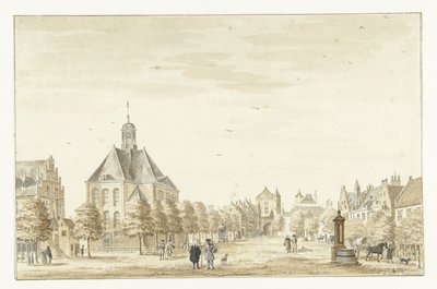 Piac Emmerikben alkotó: Jan de Beijer