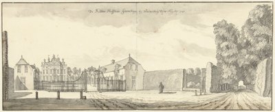 Ridderhofstad Geerestein Woudenberg közelében alkotó: Jan de Beijer