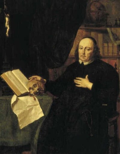 Egy lelkész portréja alkotó: Jan de Bray