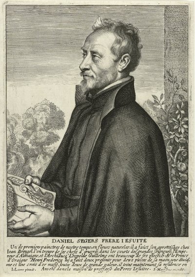 Daniel Segers (metszet) alkotó: Jan the Elder (after) Lievens