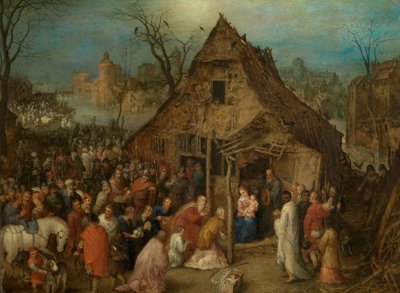 A bölcsek imádása alkotó: Jan the Elder Brueghel