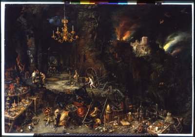 Brueghel Jan I (1568-1625) tűz 1621 (olaj, vászon) alkotó: Jan the Elder Brueghel