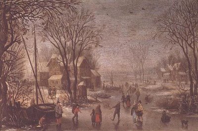 Téli jelenet alkotó: Jan the Elder Brueghel