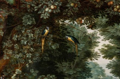 A föld és a víz elemek allegóriája alkotó: Jan Brueghel the Younger