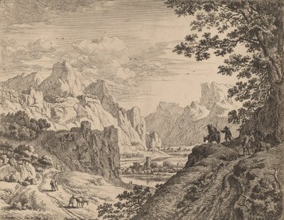Kilátás a Rajna folyóra. alkotó: Jan van Aken