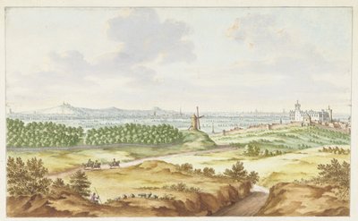 Kilátás a Galgenberg Cleves-re alkotó: Jan van Call (I)