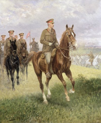 Haig tábornagy (1861-1928) alkotó: Jan van Chelminski