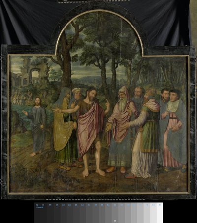 Triptichon jelenetekkel Keresztelő Szent János életéből alkotó: Jan van Coninxloo (II)