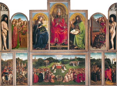 Genti oltárkép alkotó: Jan van Eyck