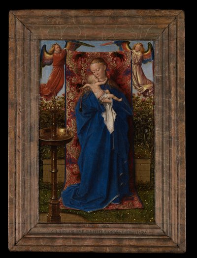 Madonna a szökőkútnál alkotó: Jan van Eyck