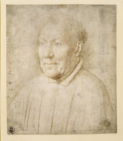 Niccolò Albergati bíboros portréja alkotó: Jan van Eyck