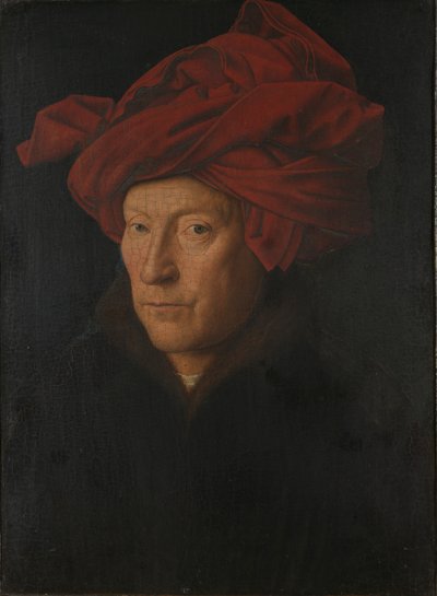 Egy férfi portréja (Önarckép) alkotó: Jan van Eyck