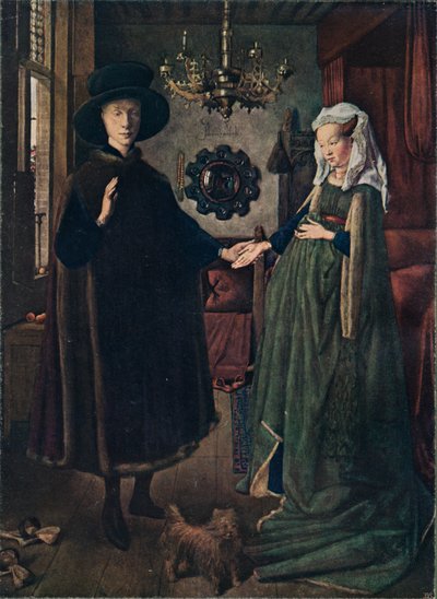 Az Arnolfini-portré, 1434, 1904 alkotó: Jan van Eyck