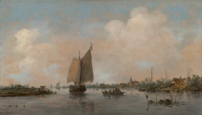 Riverview alkotó: Jan van Goyen