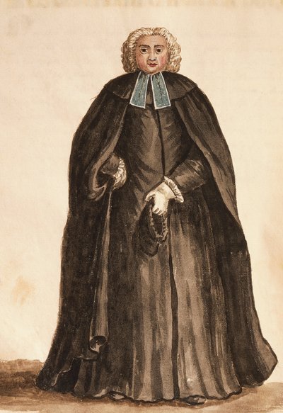 A dózse kápolna mestere Giovanni di Grevembroch (1731-1807) Venicens jelmezeiből, Akvarell alkotó: Jan van Grevenbroeck