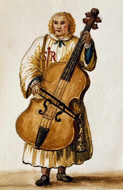 Utcazenész, Giovanni Grevembroch. Olaszország alkotó: Jan van Grevenbroeck