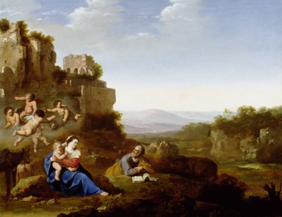 A Szent Család alkotó: Jan van Haensbergen
