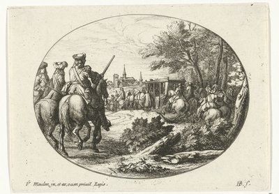 Egy város ostroma Katonai jelenetek XIV. Lajos francia király életéből (sorozat címe) alkotó: Jan van Huchtenburg