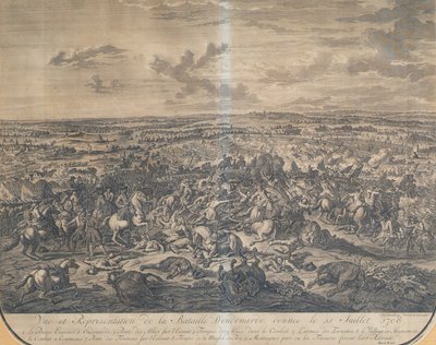 Az oudenaardei csata 1708. július 11-én alkotó: Jan van Huchtenburgh