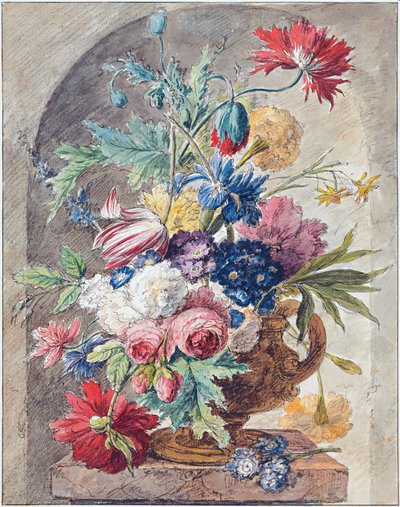 Virágcsendélet, 1734 körül alkotó: Jan van Huysum
