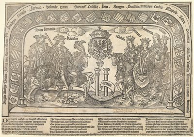 Szép Fülöp hat gyermeke: Kasztíliai Eleonóra, V. Károly, Ausztriai Izabella, I. Ferdinánd, Mária és Katalin, c. 1523 alkotó: Jan van Nieulandt