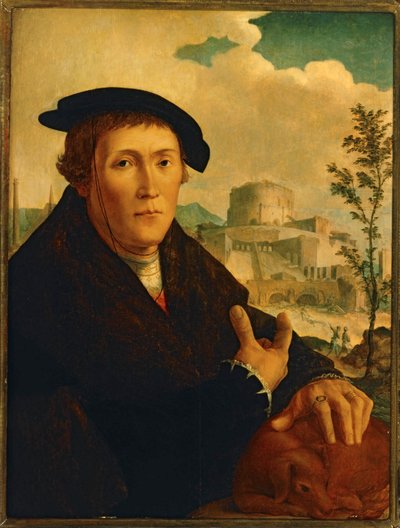 Egy humanista ... alkotó: Jan van Scorel