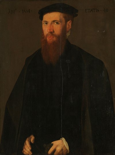 Willem van Lokhorst portréja alkotó: Jan van Scorel