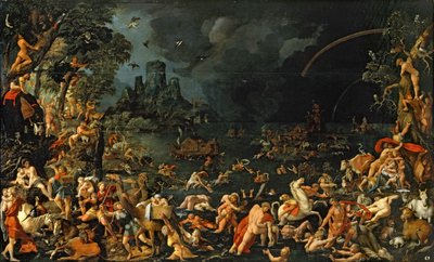 Az árvíz ... alkotó: Jan van Scorel