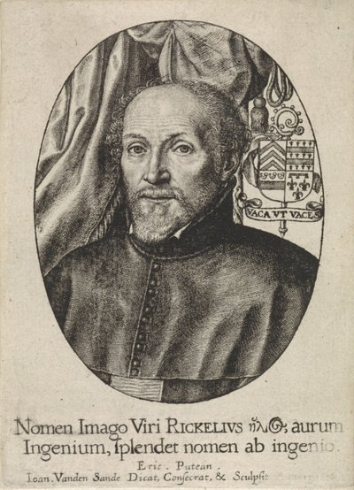 Dionysius Ryckel teológus portréja alkotó: Jan van de Sande