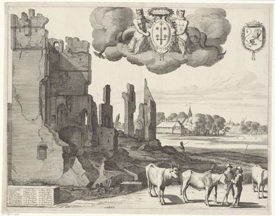 Haarlem látképe (bal oldal) haerlem alkotó: Jan van de Velde (II)