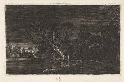 Táj a holdfényben alkotó: Jan van de Velde (II)