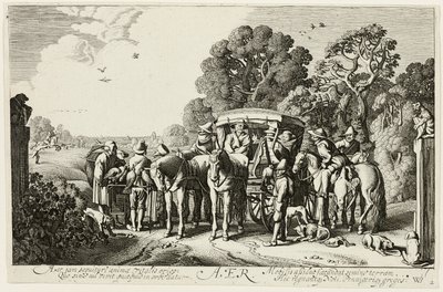 Levegő, második lemez A négy elemből alkotó: Jan van de Velde II