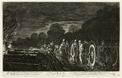 Tűz, négyes tányér A négy elemből alkotó: Jan van de Velde II