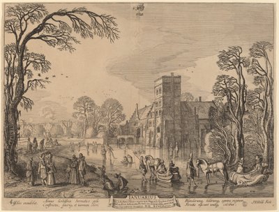 január alkotó: Jan van de Velde II