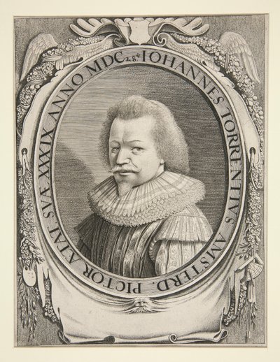 Johannes Torrentius portréja alkotó: Jan van de Velde II