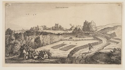 Szeptember, az év tizenkét hónapjából alkotó: Jan van de Velde II