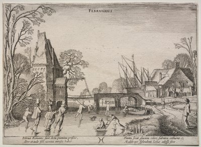 A tizenkét hónap: február alkotó: Jan van de Velde II