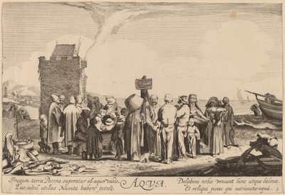 Víz alkotó: Jan van de Velde II after Willem Buytewech