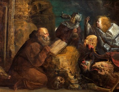 Szent Antal megkísértése alkotó: Jan van de Venne