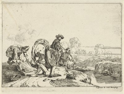 Fosztogatók alkotó: Jan van den Hecke