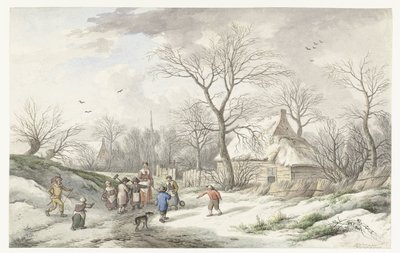 Tél: Gyülekező húshagyókeddre alkotó: Jan van der Meer (II)
