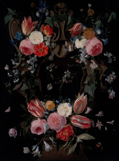 Virágfüzér alkotó: Jan van the Elder Kessel