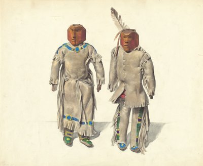 Cree indiai babák alkotó: Jane Iverson