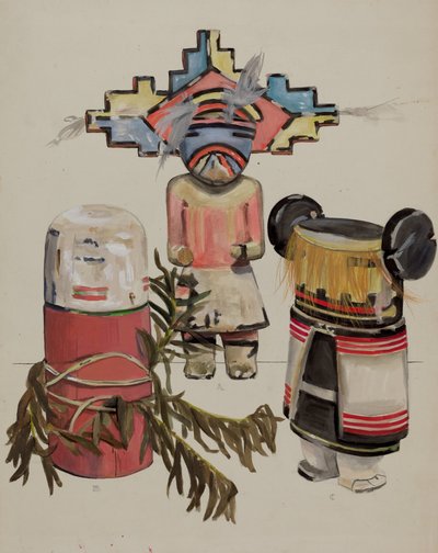 Kachina baba alkotó: Jane Iverson