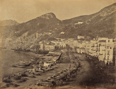 Salerno a szálloda ablakából alkotó: Jane Martha St. John