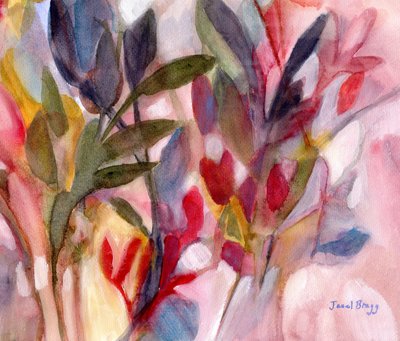 Botanical with Joy for All Seasons, 2022 körül (vízfesték, papír) alkotó: Janel Bragg