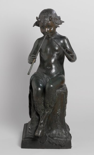 Ülő Faun alkotó: Janet Scudder